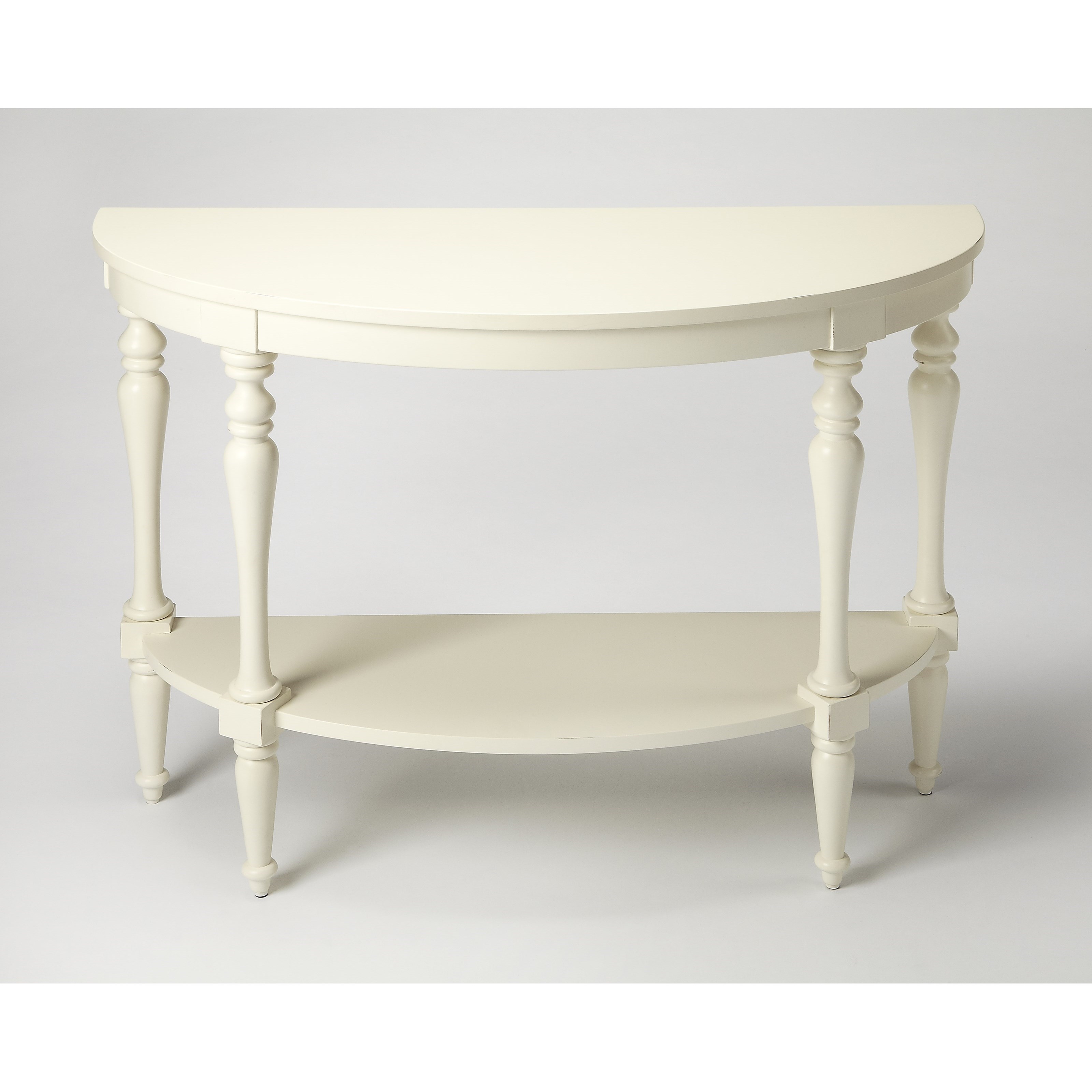 Demilune hot sale accent table